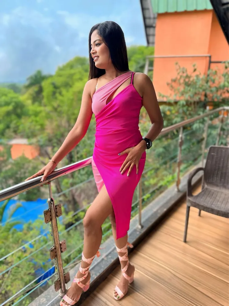 Pink One Shoulder Bodycon Dress - NEWME