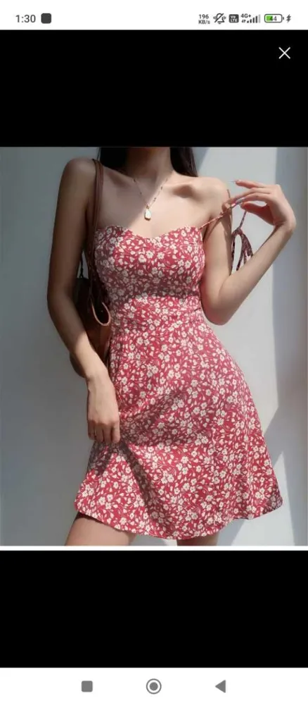 Halter Neck Floral Mini Dress - NEWME