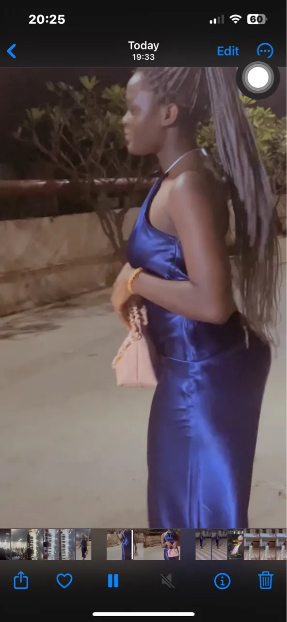 U neck satin halter zip-up backless maxi dress