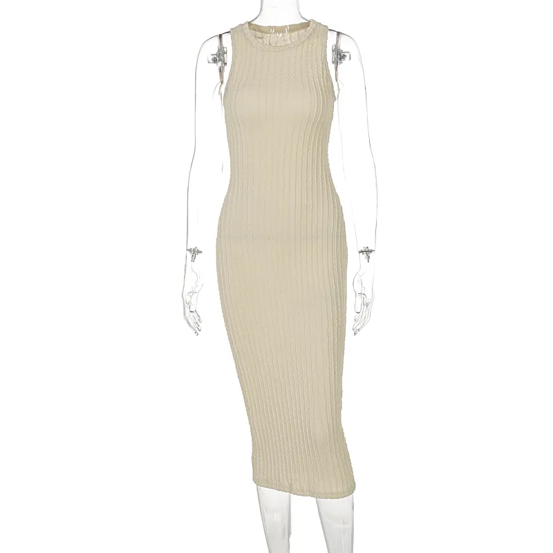 Textured Bodycon Dress - Image 2