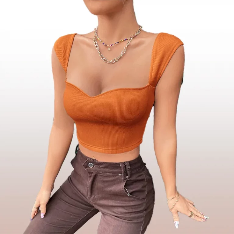 Sweetheart Neckline Top - Image 1