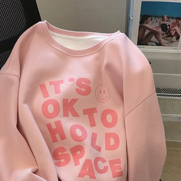 Oversized Graphic Pullover - Image 1