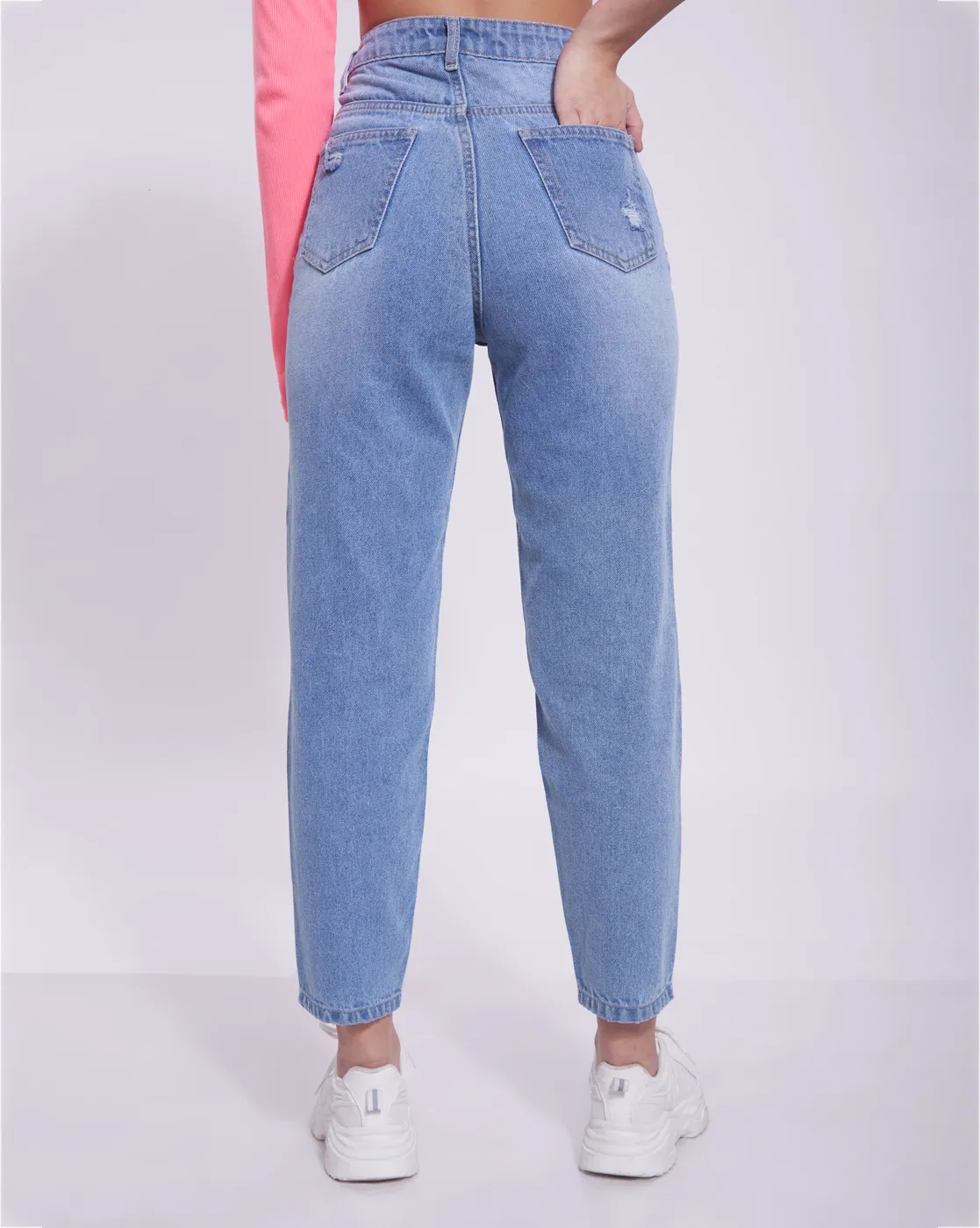 Disteressed Mom Denim - Image 4