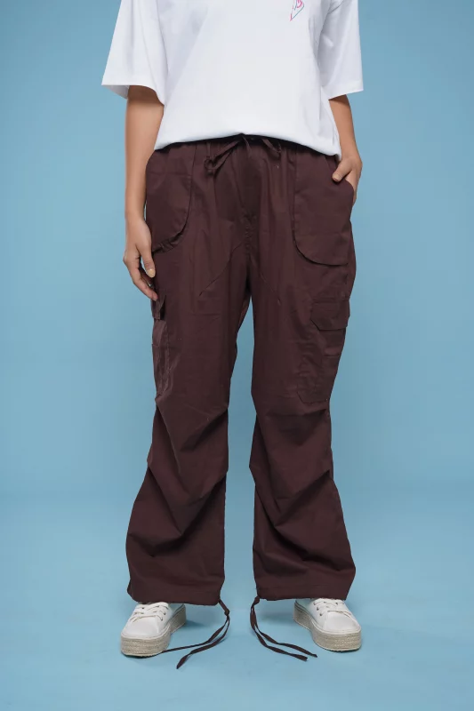 CONP 23SS 照り Ocean Parachute Cargo イージーパンツ