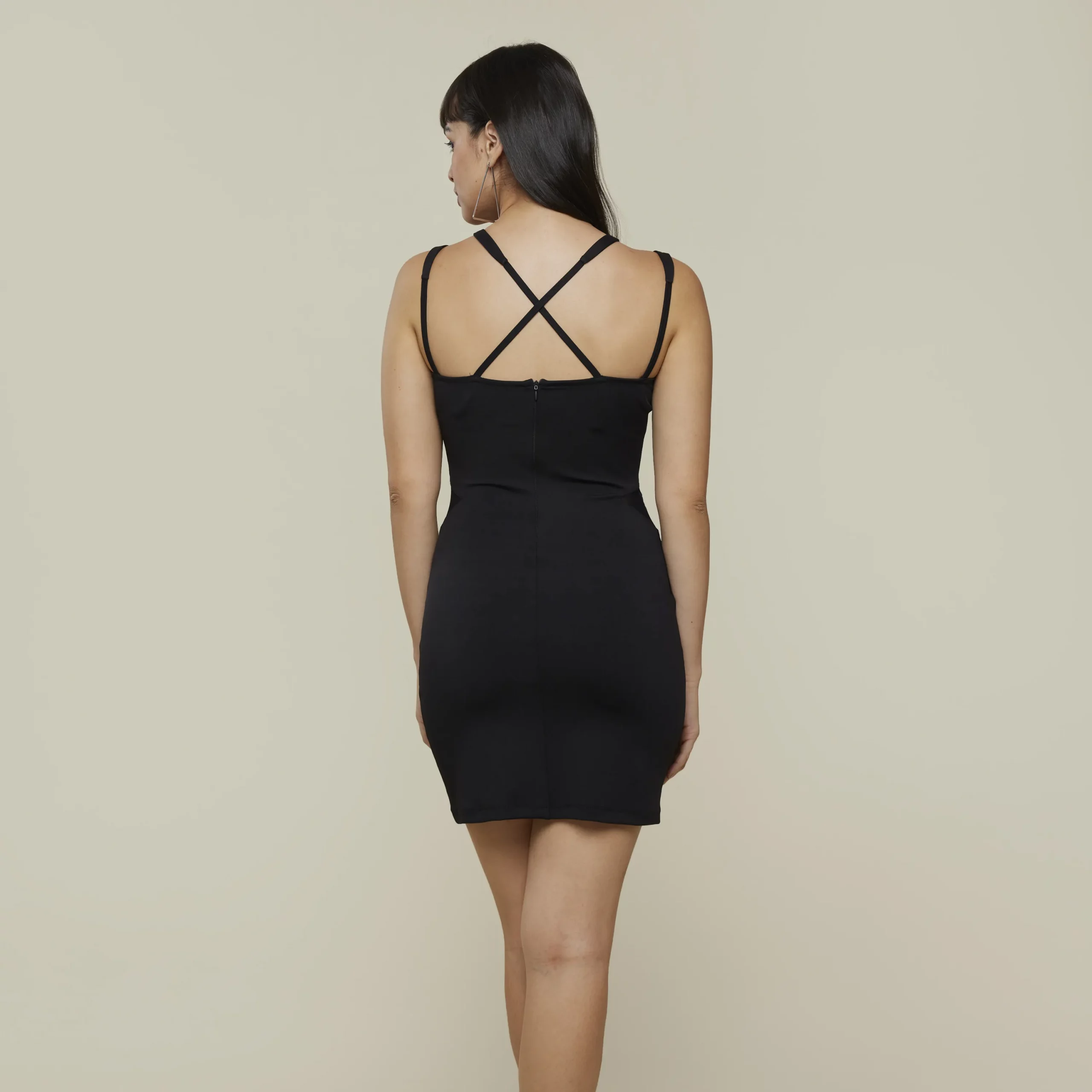 Mesh Bodycon Mini Dress - NEWME
