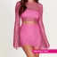 Cocktail Net Co-ord Set