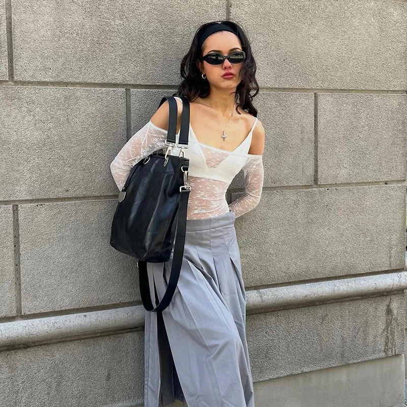 Off Shoulder Lace Bodysuit NEWME off-shoulder-lace-bodysuit-newme