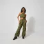 Halter Neck Top With Relaxed Pants Set