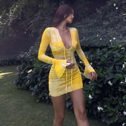 【新品】Orangery Mini Dress NOTHING NEW MINI DRESS WITH HOODIE ORANGE – AKIRA