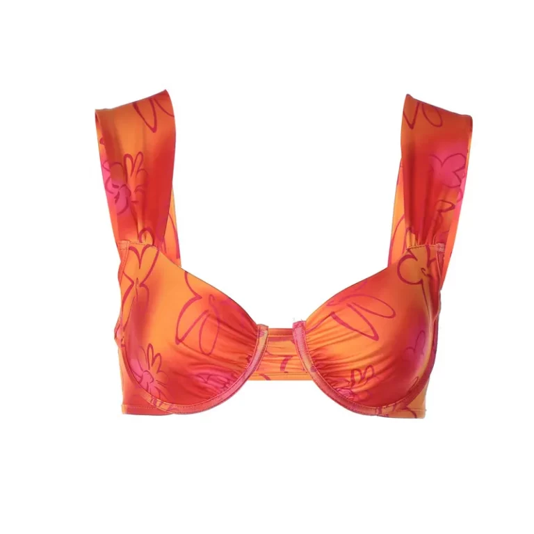 Abstract Bralette Top - Image 1