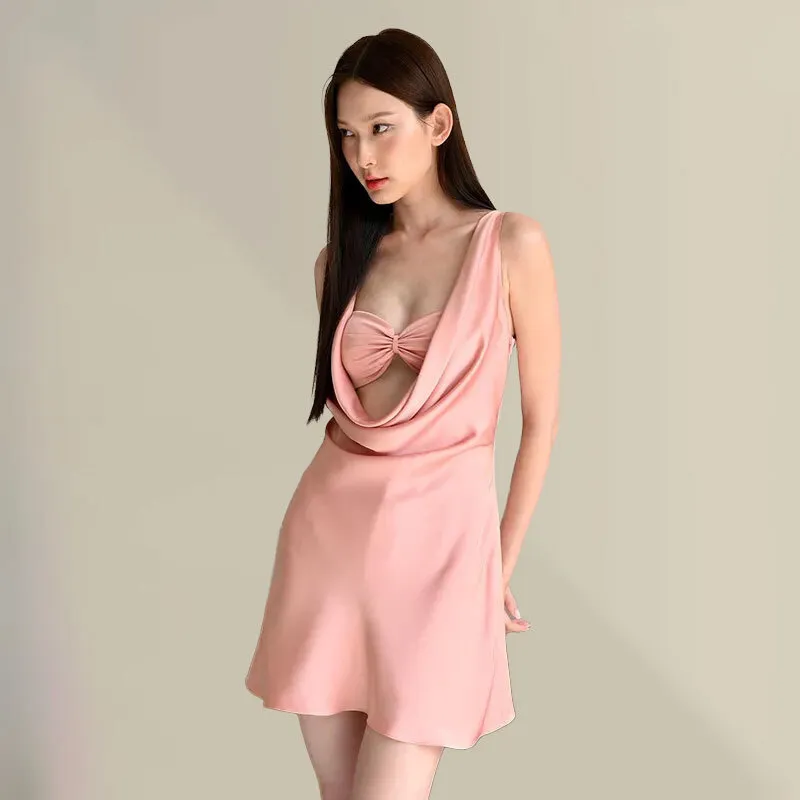 Floral Long Sleeve Ruched Dress newme