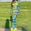 Printed Long Sleeve Maxi Dress