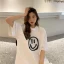 Smiley Oversized Graphic Tshirt