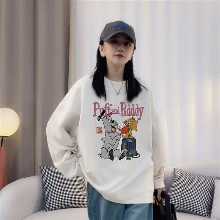 Oversized Graphic Sweatshirt - Image 1