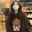 Long Sleeve Crew Neck Applique Sweatshirt