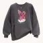 Casual Printed Round Neck Sweatshirt