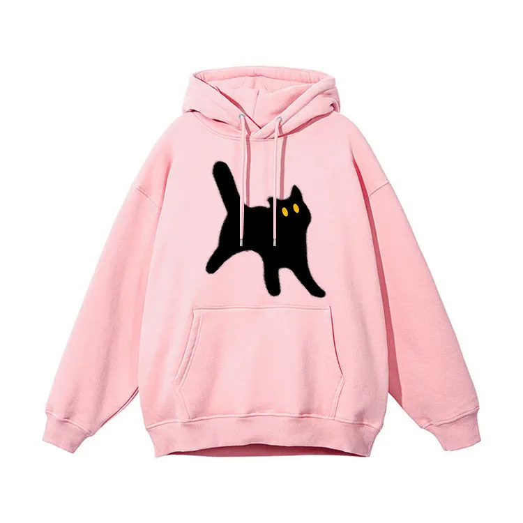 Kawaii Cat Printed Casual Sweatshirt - Image 1