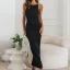 Solid Pleated Textured Cami Dress