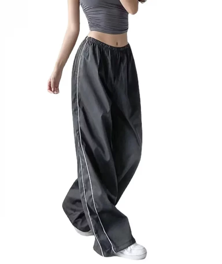 Drawstring Casual Trousers - Image 1