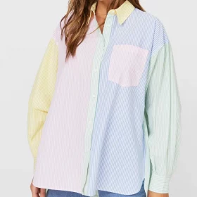 Na.e♡新品未使用Relaxy Stripe Shirt Na.e♡新品未使用Relaxy Stripe Shirt - メルカリ