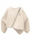 Cute Bear Printed Oversized Sweatshirt