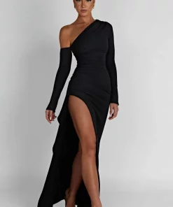 トップス LOHEN SHOULDER SLIT CUTSEW black はなはな様専用 LOHEN SHOULDER SLIT CUTSEW