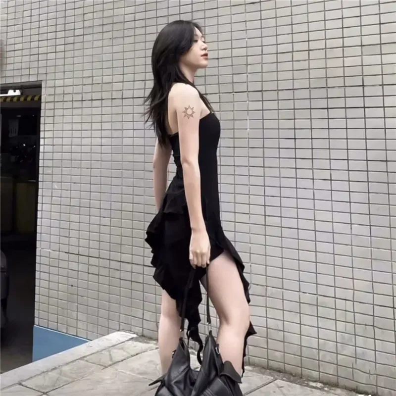 Tube Ruffle Dress - Image 2