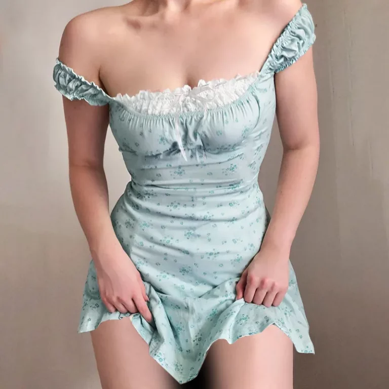 Floral Mini Dress - Image 1