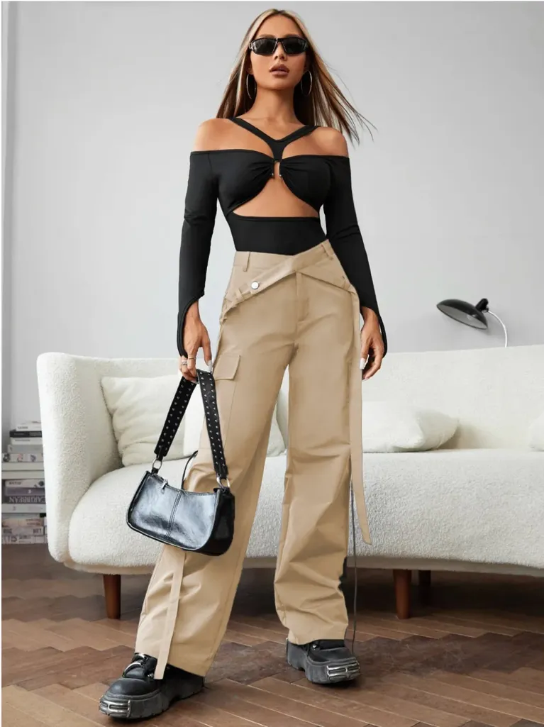 パンツ vivamus DEFORMATION CARGO PANTS (BEIGE) パンツ vivamus DEFORMATION CARGO PANTS (BEIGE) vivamus