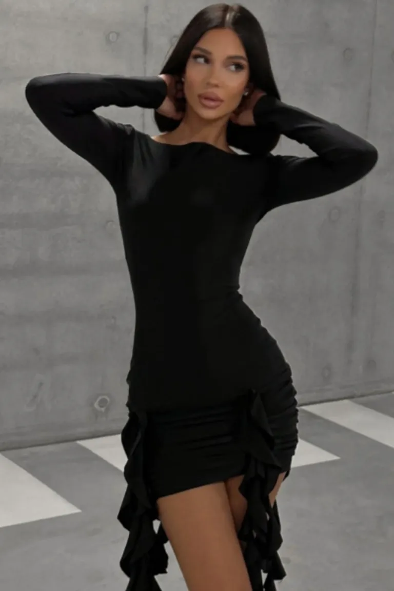 ワンピース Julie cable mini dress Black YMC - Julie Dress in Black – gravitypope