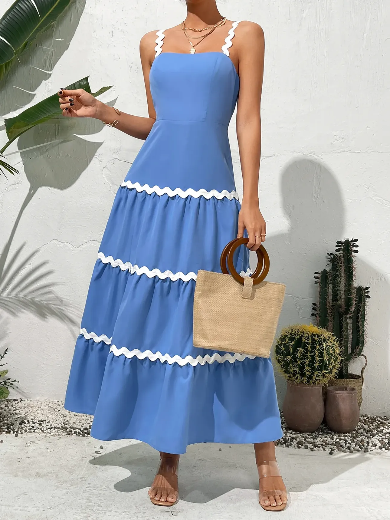 Deuxieme Classe 新品未使用　TIERED DRESS Zariah Tiered Maxi Dress | GUESS Factory