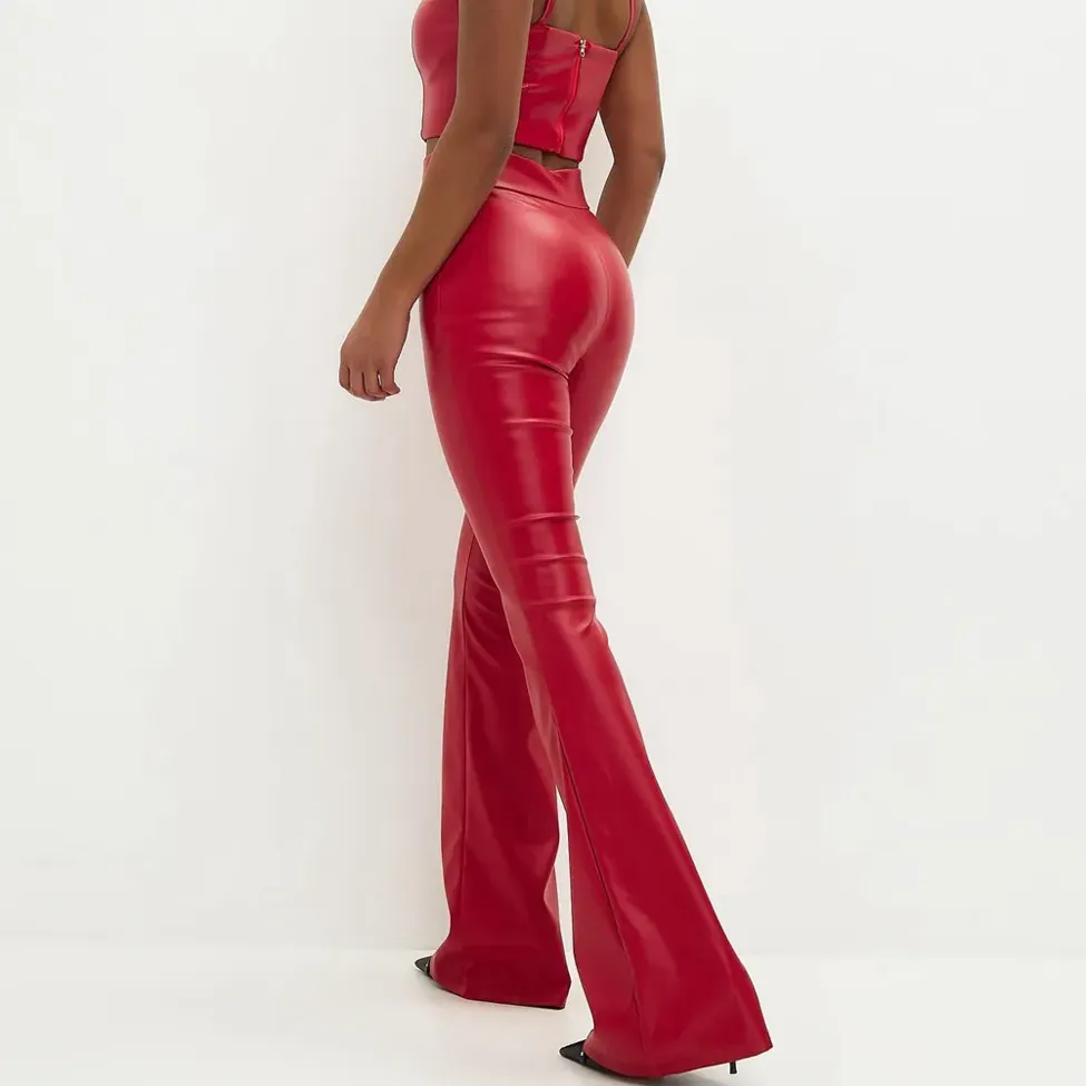 ★LUVISTRUE★NM STITCH BOOTSCUT PANTS(RED)★正規品/直送料込 NM-PRC-36-TRS-24-MAY-5705-RED(