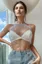 White Embellished Fishnet Top