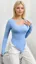 Shoulder Cut-Out Hanky Hem Top