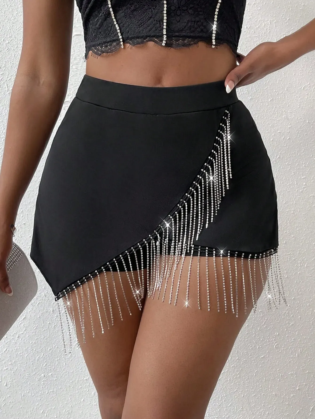 STUDIO Embroidered Mini Skort