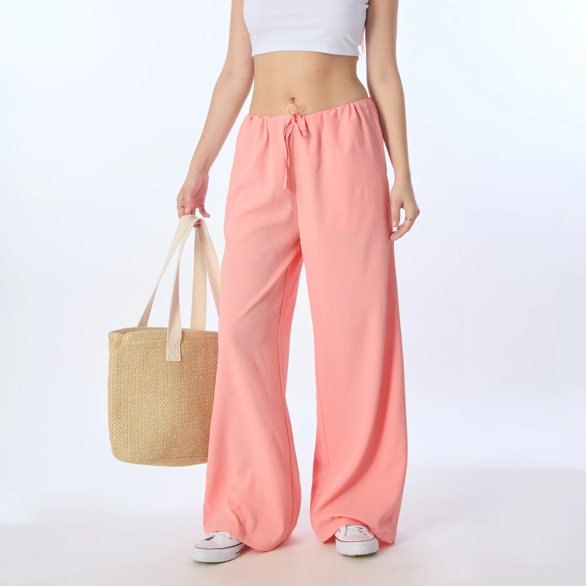 【PORTERNA】Peach Wide Trousers 26419_8eaa09c144-lengths-