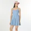Blue Box Pleated Romper