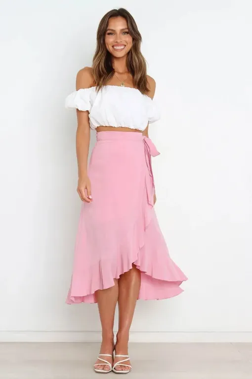 ★CRANK★PADDED WRAP SKIRT_PINK★正規品/韓国直送料込/人気 RNF300 - Nylon Wrap Skirt – Los Angeles Apparel