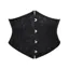 Black Ethnic Motif Corset Top