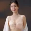 Nude Lace Half-Coverage non-wired push up Bra