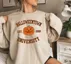 Khaki Graphic Crew Neck Sweatshirt