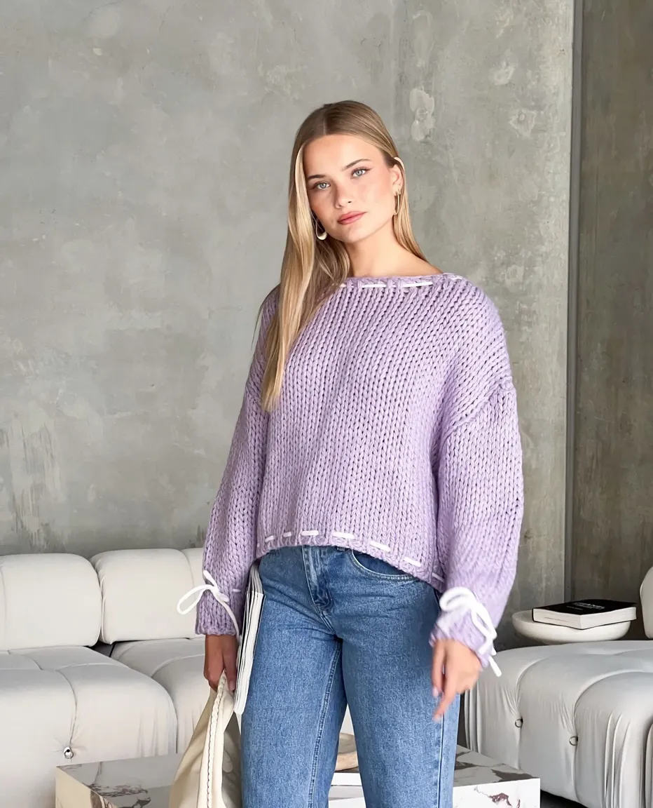 トップス OVERNEATH RIB TOP LAVENDER OVERNEATH RIB TOP LAVENDER - メルカリ