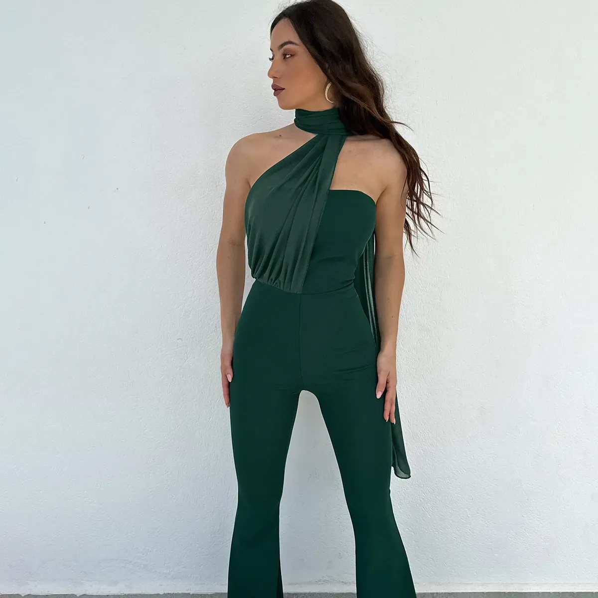 【may32may】新品未使用acka drape one-piece One-piece swimsuit with removable straps Frizzy - Yamamay