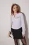 Grey Contrast Collared Sweatshirt