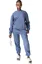 Light Blue Hooded Solid Winter Co-Ords