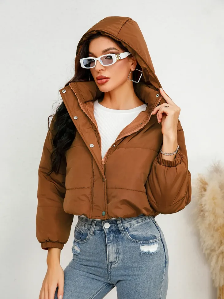 Bibiy BLAIR PUFF JACKET (BROWN) ジャケット・アウター