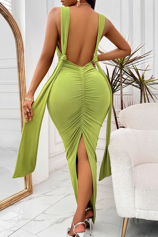 lime green dress bodycon Dressystars Women White Strapless Bodycon Mini Wedding Dress main image 0