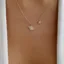 Imitation Gold Saturn Pendant Chain Necklace