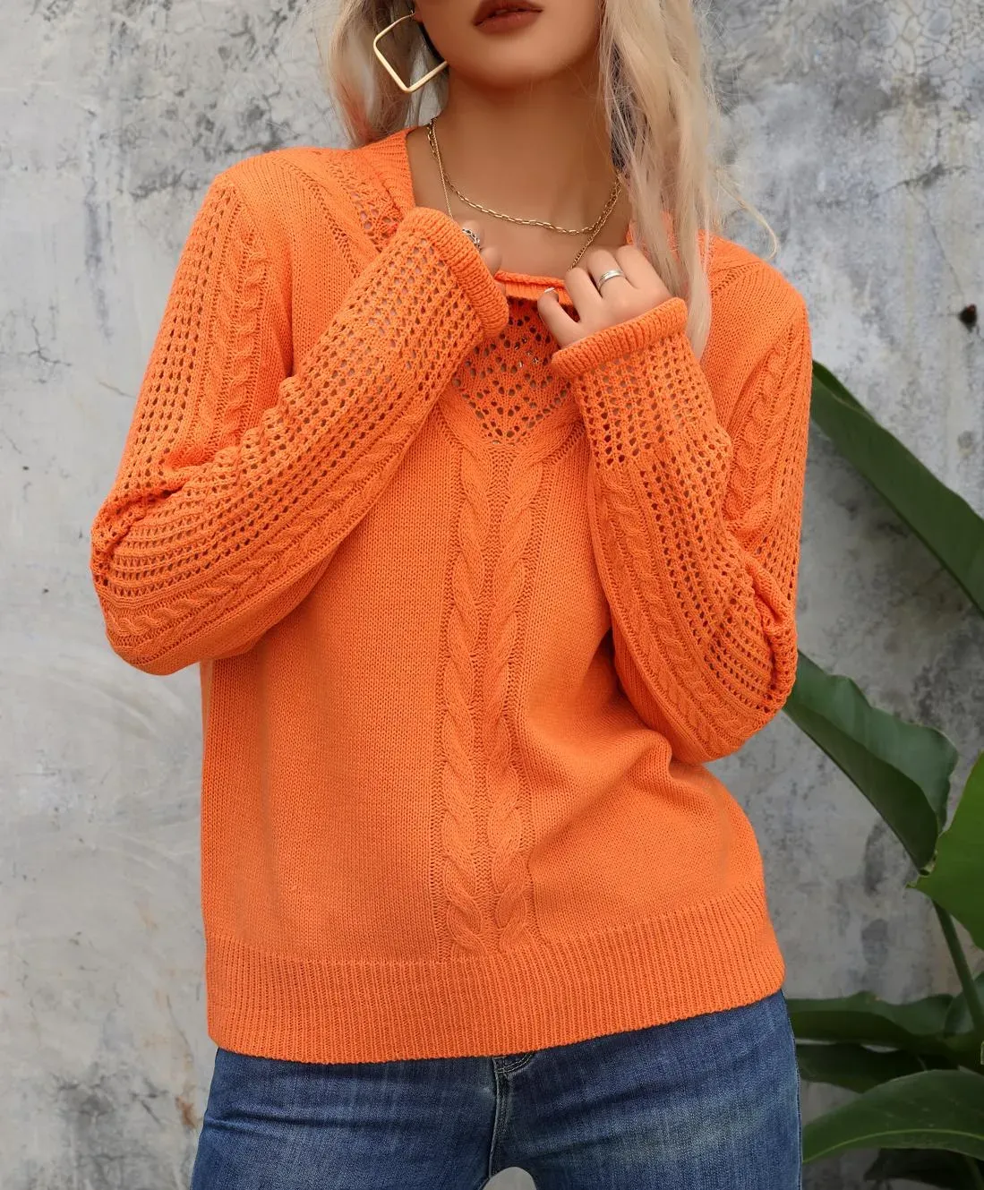 Crewneck Sweater 1110O (More Colors)