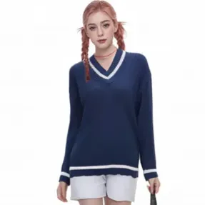 ★関税込★MLB★Varsity V Neck Pullover★ ☆関税込☆MLB☆Varsity V Neck Pullover☆ ニット・セーター